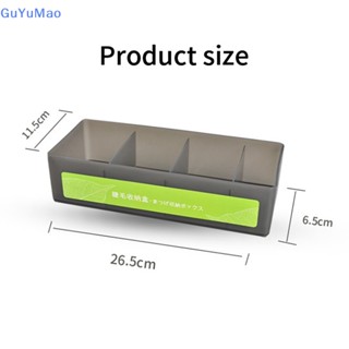 [cxGUYU] กล่องพลาสติกเปล่า 4 ช่อง สําหรับใส่จัดเก็บขนตาปลอม PRTA