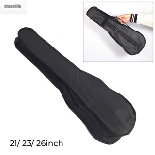 【DREAMLIFE】Ukulele Bag Black Light Outdoor Portable Shoulder Soft Training Travel