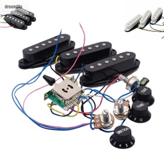 【DREAMLIFE】Wiring Harness For ST Series Instrument Knob Cap Musical Volume Knob 5-way