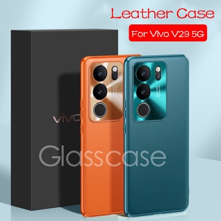 เคสโทรศัพท์มือถือหนังนิ่ม กันกระแทก ป้องกันกล้อง สําหรับ Vivo V29 5G V29 V27 Pro V27E V27Pro V29 V 29 5G 2023