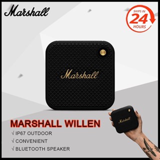 Marshall Willen ลําโพงบลูทูธไร้สาย ขนาดเล็ก แบบพกพา กันน้ํา สําหรับบ้าน กลางแจ้ง