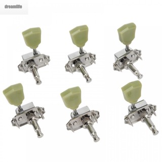 【DREAMLIFE】High Quality Tuning Pegs Machine Deluxe For Gibson Style Chrome Guitar Tuners