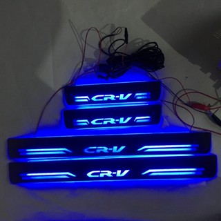 แผ่นกันรอยประตู led สําหรับ Honda CR-V