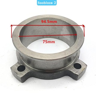 [baoblaze2] อะแดปเตอร์ข้อต่อท่อไอเสีย 3 นิ้ว 4 สลักเกลียว เป็นอะแดปเตอร์ 3 นิ้ว สําหรับ GT35 T3