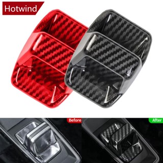 Hotwind สติกเกอร์คาร์บอนไฟเบอร์ ตกแต่งภายในรถยนต์ สําหรับ Audi A7 15-18 A6L 16-18 I7O7