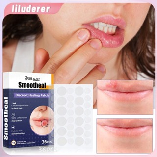 Eelhoe Cold Herpes Smoothing Patch Antibacterial Anti-inflammatory Repair ริมฝีปากดูแลริมฝีปากสุขภาพ Herpes Care Patch HO