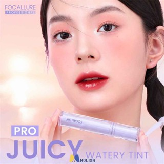 Focallure 9 สี Mirror Water Light Jelly ลิปกลอส Shiny Mirror Moisturizing Liquid ลิปสติก Glitter ลิปกลอส Lip Oil Glass Lip Stain MOLISA