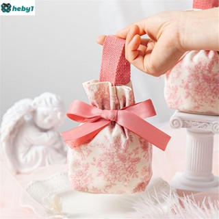 ถุงของขวัญวันวาเลนไทน์ Candy Canvas Drawstring Bag เทศกาลกลางฤดูใบไม้ร่วง ปีใหม่ วันหยุด งานแต่งงาน คำอวยพร ปาร์ตี้ ของขวัญ ตกแต่ง heby1