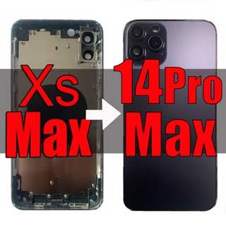 กรอบกล้อง ขนาดใหญ่ แบบเปลี่ยน สําหรับ XsMax like 14Promax 6.5 นิ้ว A1921 A2101 A2102 Xs Max to 14 Pro Max