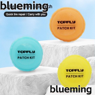 Blueming2 แผ่นปะยางจักรยาน ทรงกลม 5 สี แบบพกพา 14 ชิ้น