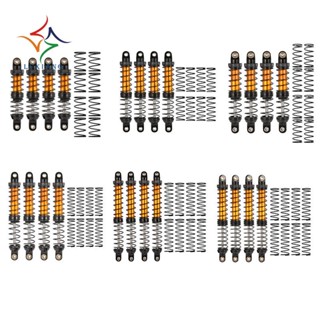 โช๊คอัพน้ํามันโลหะ สําหรับรถไต่หินบังคับ 1/10 Axial SCX10 90046 RBX10 Traxxas TRX4