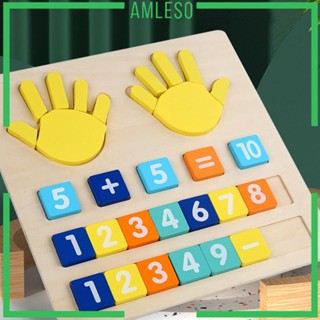 [Amleso] Montessori ของเล่นคณิตศาสตร์ เพื่อการเรียนรู้ พัฒนาการ สําหรับเด็ก