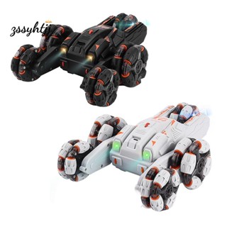 Rc Stunt Car 2.4G นาฬิกาควบคุมท่าทาง RC รถของเล่น ของขวัญวันเกิด สําหรับเด็ก - สีดํา