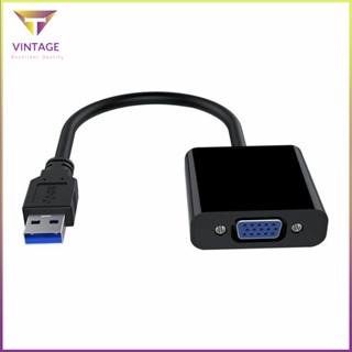 [Instock] Usb 2.0/3.0 To Vga Multi-Display Adapter Converter External Video Graphic Card [E/6]