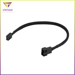 [Ready] Mainboard Extension Cable Cpu 4 Pin Fan Pwm4P Adapter Chassis Cord [E/9]