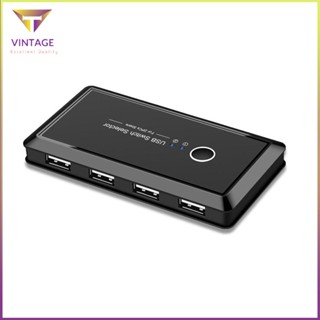 [Ready] Usb Kvm Switch 3.0 2.0 Switcher 2 Port Pcs Sharing 4 Devices [E/7]