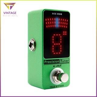 [Instock] Tuner Pedal High Precision Led Display Polyphonic Mini Tuning [E/6]