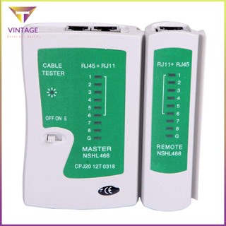 [Ready] Network Lan Cable Tester Rj45 Rj-11 Cat5 Utp Ethernet Tool 6 E Rj11 8P [E/15]