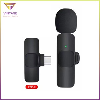 [Instock] Lavalier Microphone Outdoor Mobile Phone Live Broadcast Noise Reduction [E/14]