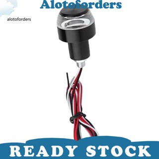 &lt;Alotoforders&gt; ไฟเลี้ยว LED ติดแฮนด์บาร์รถมอเตอร์ไซค์