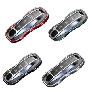 [SIP-ISHOWMAL-TH]High Quality TPU Key Shell Case for Porsche Panamera Cayenne Taycan Remote Key-New In 9-