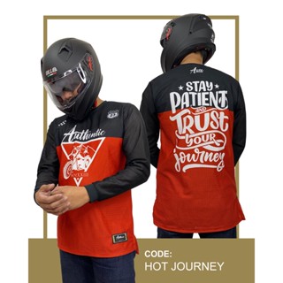 เสื้อกีฬามอเตอร์ไซค์ "Hot Journey" ของแท้
