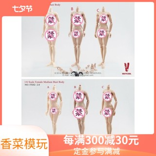 Verycool 1/6 บอดี้โค้ท + ข้อต่อ ตัวเมีย ทหาร VC ข้อต่อ ตัวเมีย พร้อมส่ง