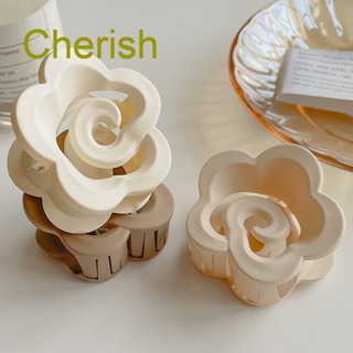 Cherish Camellia กิ๊บติดผม รูปดอกคามิเลีย ฉลาม หวานแหวว เครื่องประดับผม