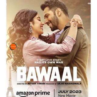 หนังแผ่น Bluray BAWAAL (2023) บาวาล (เสียง Hindi DD/Telugu DD/Eng DD | ซับ Eng/ไทย) หนังใหม่ บลูเรย์