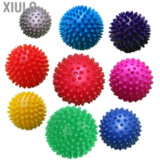 Xiulo 7.5cm PVC Spiky Hard  Ball Trigger Point Sport Hand Foot  Fasciitis