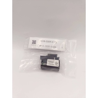 ของใหม่ A98L-0031-0026 FANUC 3V 1800mAh แบตเตอรี่ ลิเธียม Lithium Battery for PLC (รับประกันสินค้า 3 วัน)