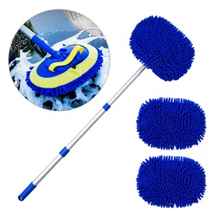 Soft Portable Vehicle Styling Versatile Chenille Detailing Telescopic Design Car Wash Brush