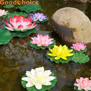 Lotus-Leaf Flowers Bud Heart Lotus Eva Plastic Fake Water Lily Floating