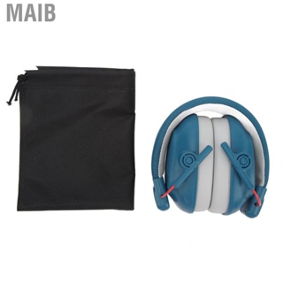 Maib Noise Cancelling Earmuffs  Foldable Design Good Breathability Ear Protection Headphone for Airplane Journey