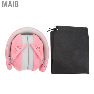 Maib Noise Reduction Earmuffs  Foldable Design Hearing Protection Headset  Absorbing Sponge for Woodworking Projects