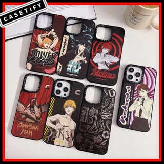 Casetify เคสโทรศัพท์มือถือกระจก ลายเลื่อยโซ่ สําหรับ iPhone14ProMax iP13Pro 13 iPhone11 12Promax 13Promax 12 13 14