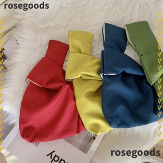 Rosegoods1 กระเป๋าถือ กระเป๋าใส่เหรียญ หลากสี ใช้ซ้ําได้