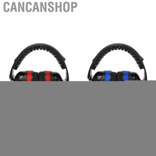 Cancanshop Earmuffs   Blocking Comfortable Wearing Compact Fine Workmanship Hearing Protection ABS  for Shooting Adults