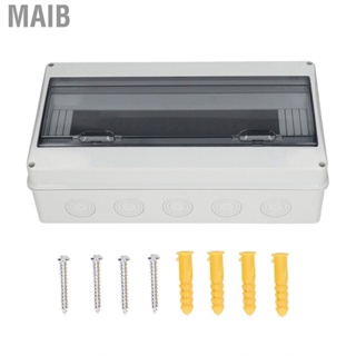 Maib 18 Way Distribution Box  Circuit Breaker Plastic Cover Protection Case