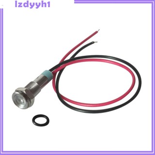 [JoyDIY] หลอดไฟ LED 6V 6 มม. พร้อมสายไฟ สําหรับรถยนต์ รถบรรทุก เรือ