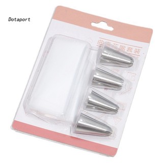 Dotaport ปลายท่อสเตนเลส สําหรับตกแต่งคัพเค้ก เบเกอรี่