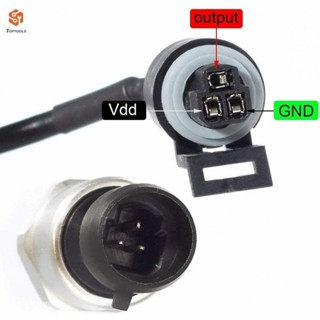 เครื่องส่งสัญญาณเซนเซอร์แรงดัน DC 5V สเตนเลส และยาง พร้อมสายเคเบิล