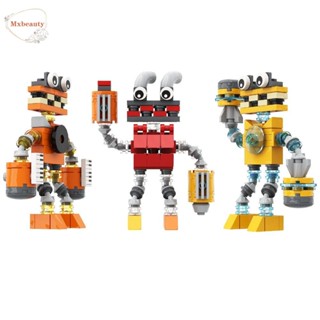 Mxbeauty บล็อกตัวต่อหุ่นยนต์ My Singing Wubbox Robot Parent-Child ของเล่นสําหรับเด็ก