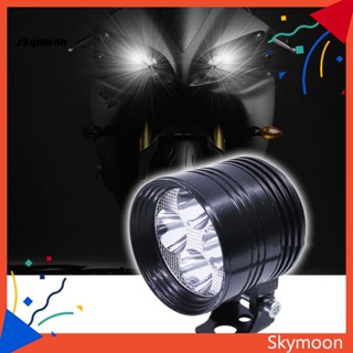 Skym* โคมไฟตัดหมอก LED 6 ดวง 3500LM สีดํา สําหรับรถจักรยานยนต์