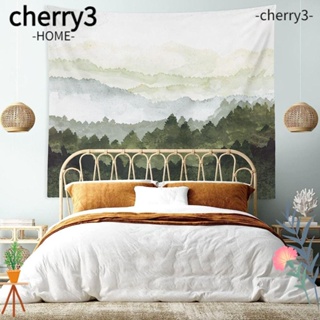 Cherry3 ผ้าโพลีเอสเตอร์ไฟเบอร์ 51.2*59.1 นิ้ว สําหรับแขวนตกแต่งผนังบ้าน ออฟฟิศ