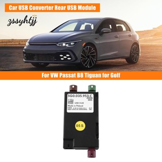 5 กรัม0035953C โมดูลแปลง USB ด้านหลังรถยนต์ สําหรับ VW Passat B8 Tiguan Golf 7 5G0 035 953 C