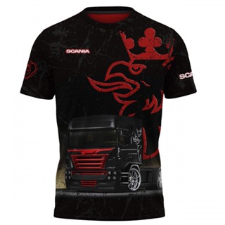 Scania 0159 เสื้อยืด ลาย 3D