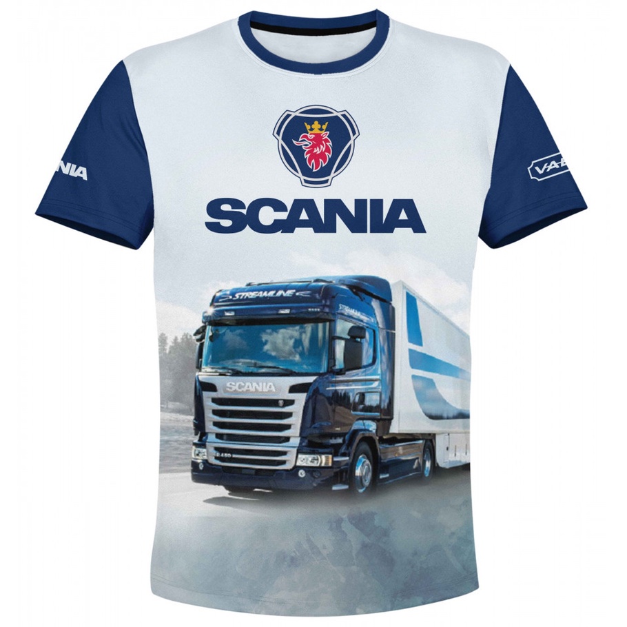 Scania T027 เสื้อยืด ลาย 3D