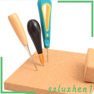 [Szluzhen1] หมุดไม้คอร์ก สําหรับเครื่องหนัง 10x7x3 ซม.