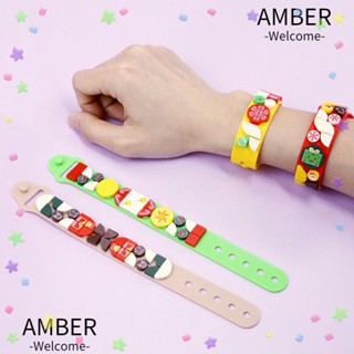 Amber สร้อยข้อมือ ของเล่นตัวต่อ สําหรับเด็ก